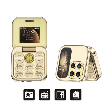 Mini flip téléphone style moderne