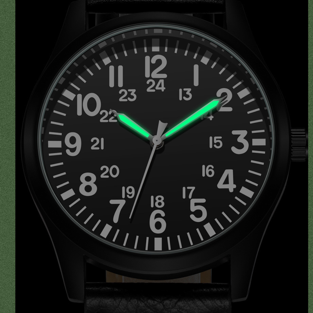 Montre Militaire Élégante et Décontractée