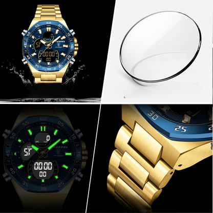 Montre multifonctionnelle pour homme