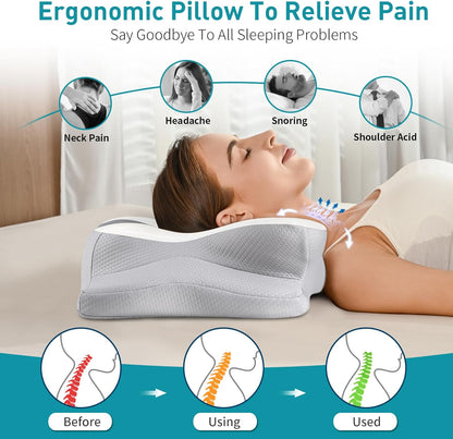 Oreiller cervical pour soulager les douleurs