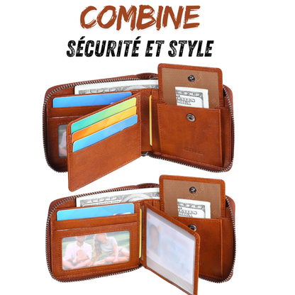 Mini portefeuille multi-carte rétro