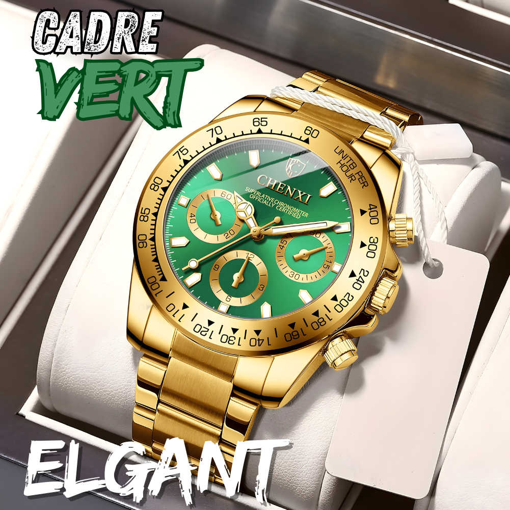 Montre classique luxueux pour homme moderne