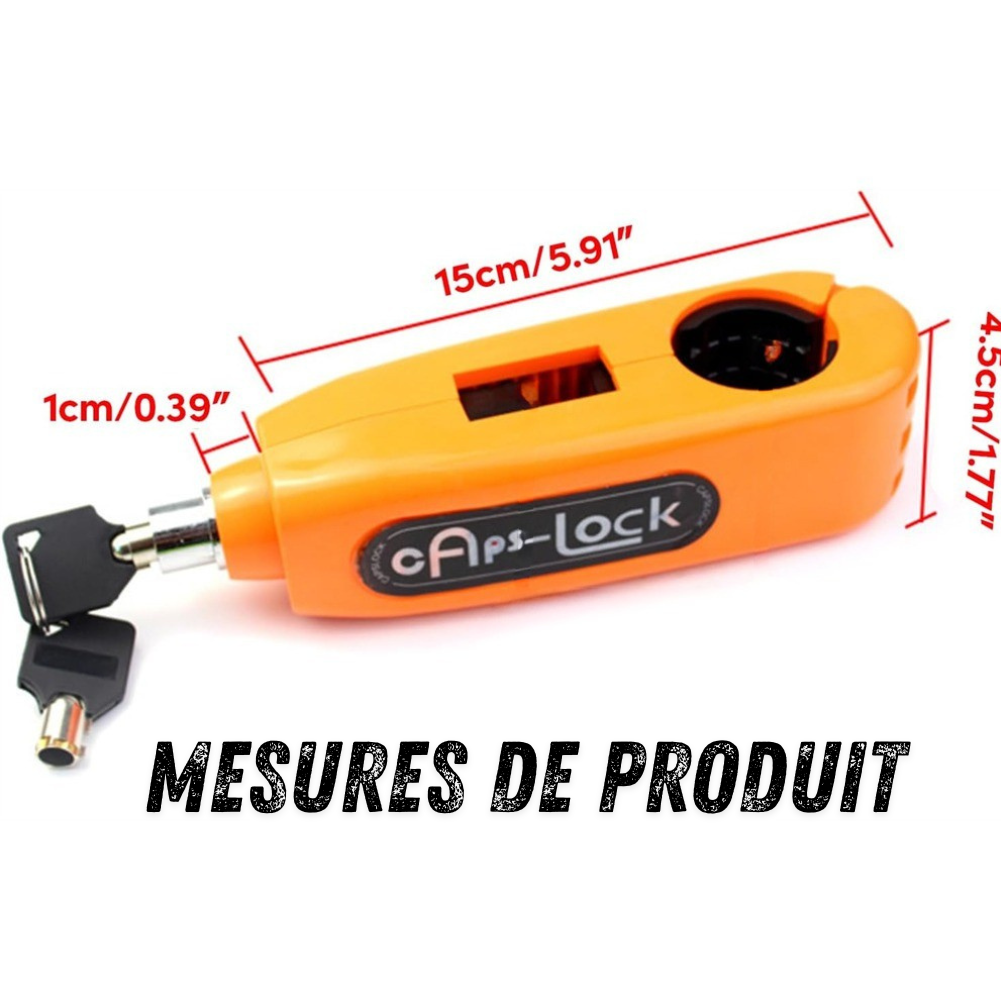 Serrure antivol pour sécuriser les motos