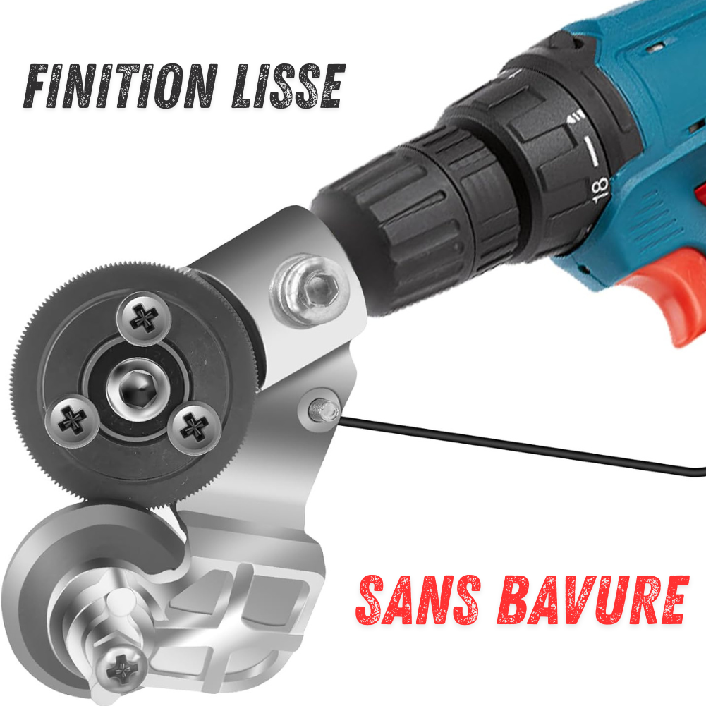 Cisaille à métaux polyvalent haute précision