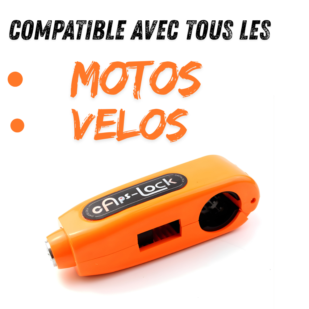 Serrure antivol pour sécuriser les motos