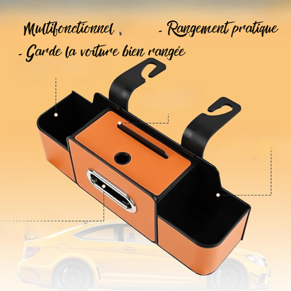 Boîte de rangement pour siège arrière de voiture