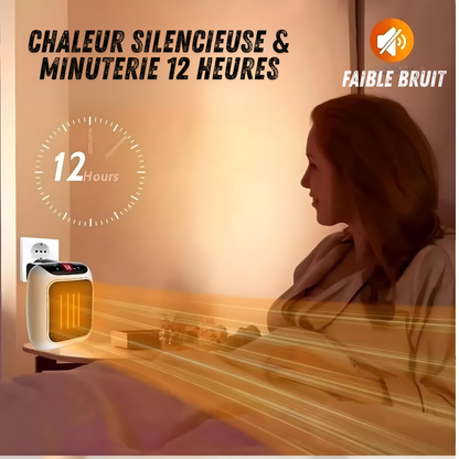 Chauffage mural pour réchauffer en hiver