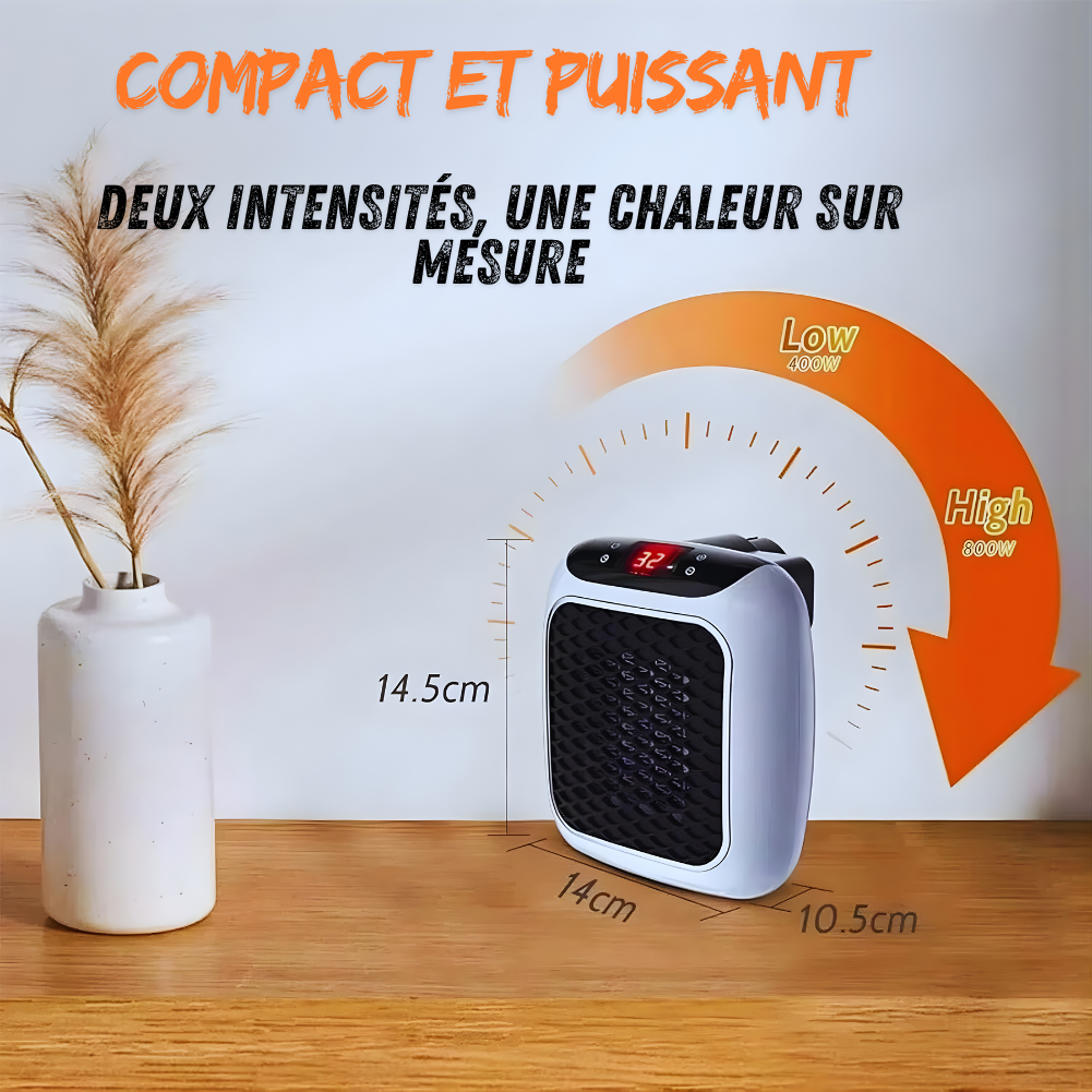 Chauffage mural pour réchauffer en hiver