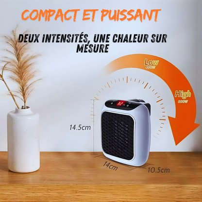 Chauffage mural pour réchauffer en hiver