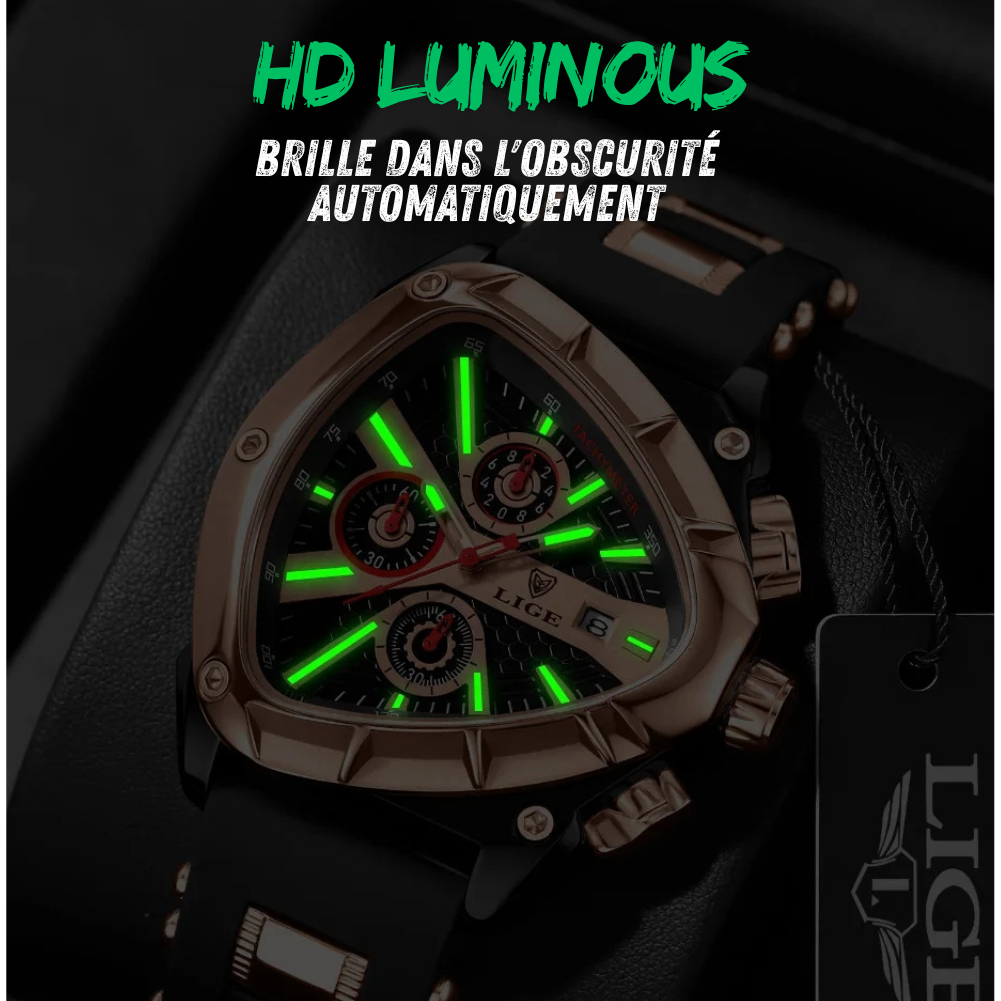 Montre luxueuse pour homme moderne stylé
