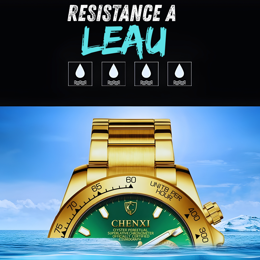 Montre classique luxueux pour homme moderne