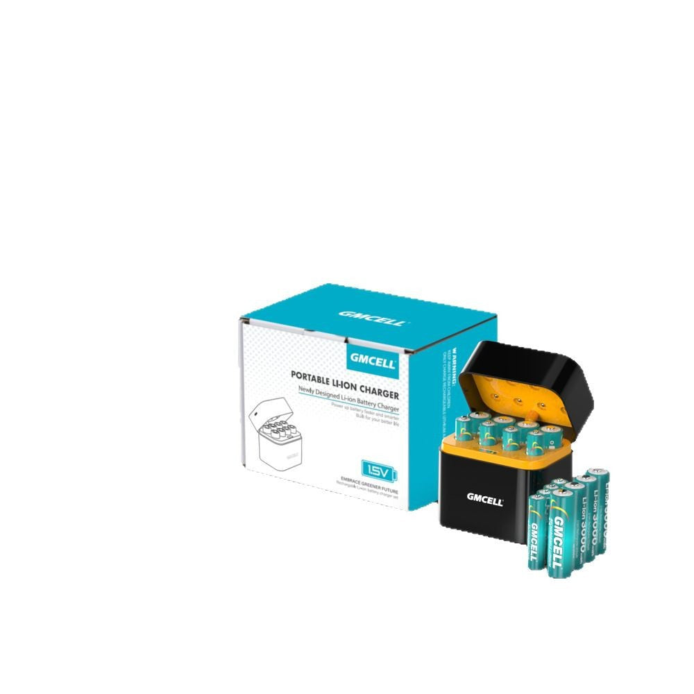 Lot de 8 batteries au lithium rechargeables